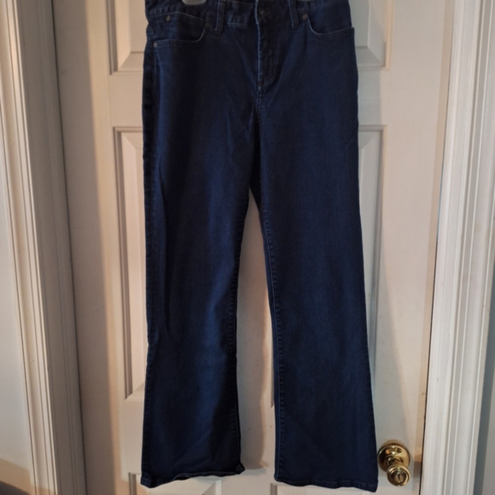 Talbots Dark Blue Bootcut Jeans 8P
